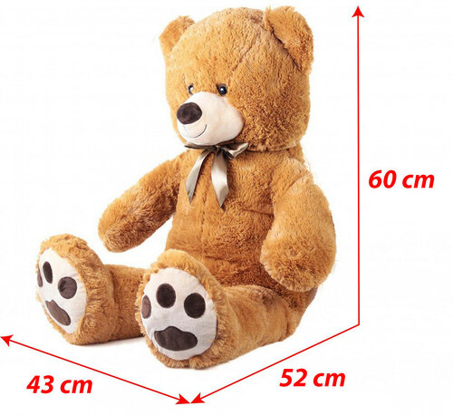 Duży miś pluszowy Kuba z zawieszką 100 cm