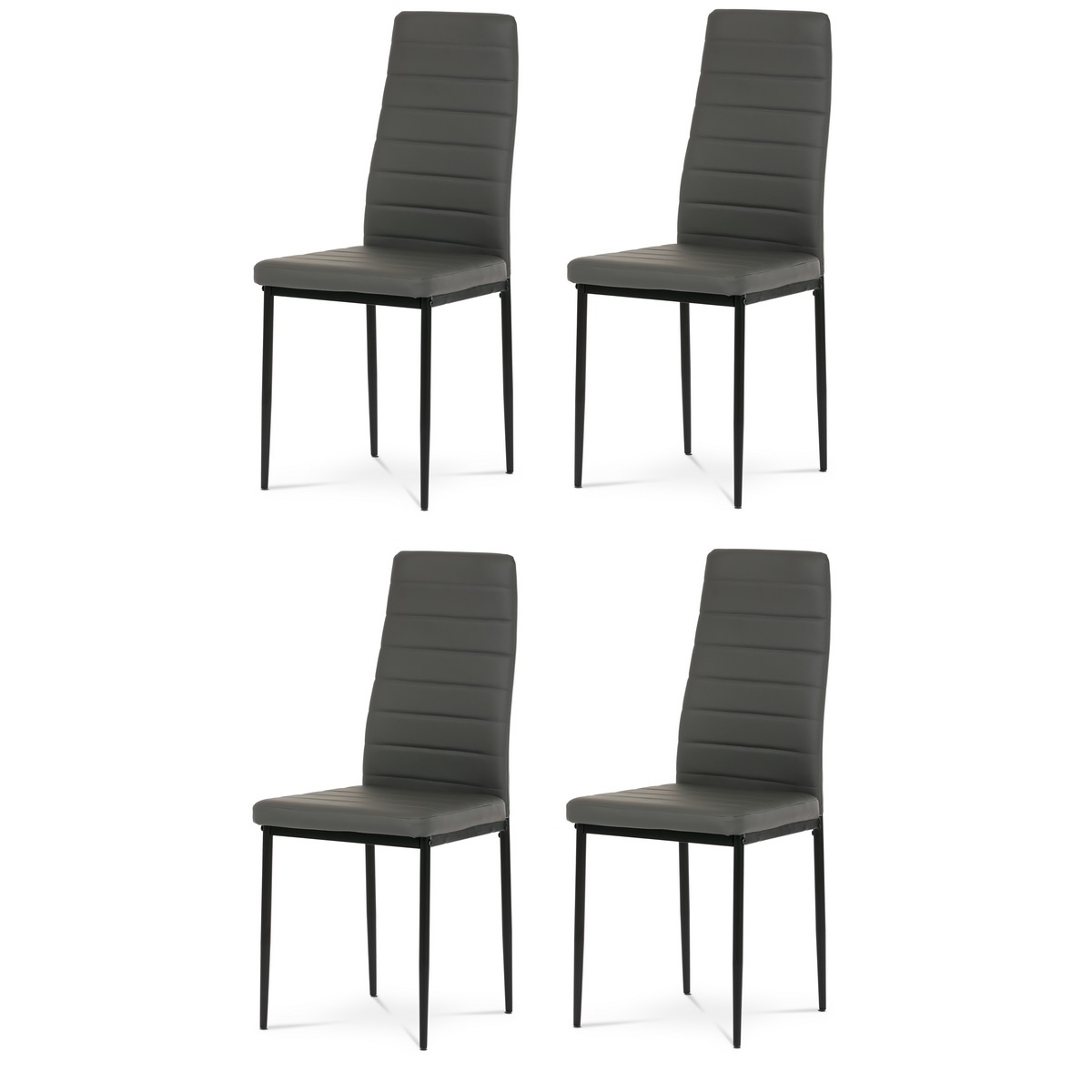 Sada jídelních židlí DCL-372 GREY, 4 ks