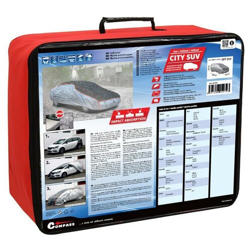 Compass Zaščitna ponjava proti toči CITY SUV, 460x 185 x 145 cm
