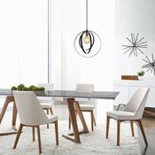 Lampa wisząca Vaveyla - 446-S, czarny
