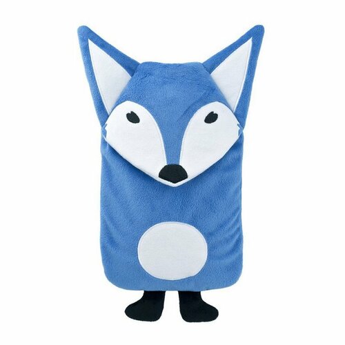 Hugo Frosch Otroški termofor Eco Junior Comfort zmotivom lisice, modra