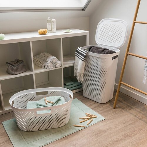 Curver Koš za čisto perilo INFINITY 39 l, bela