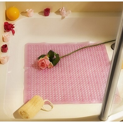 Podložka do sprchy Ramsi růžová, , 52 x 52 cm