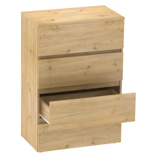 Komoda PARMAD, dąb artisan