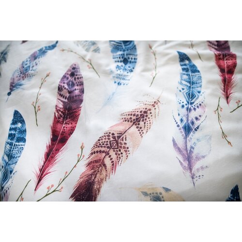 Бавовняна постільна білизна Piume, 140 x 200 см, 70 x 90 см, 40 x 40 см