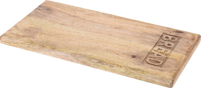 Dřevěné krájecí prkénko Bread, 20 x 39,5 x 2,2 cm