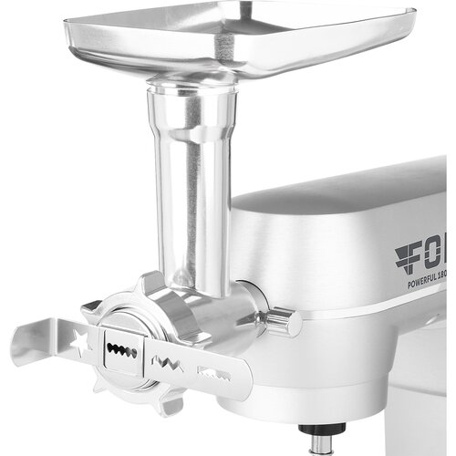 ECG Forza 6600 robot kuchenny Metallo Argento