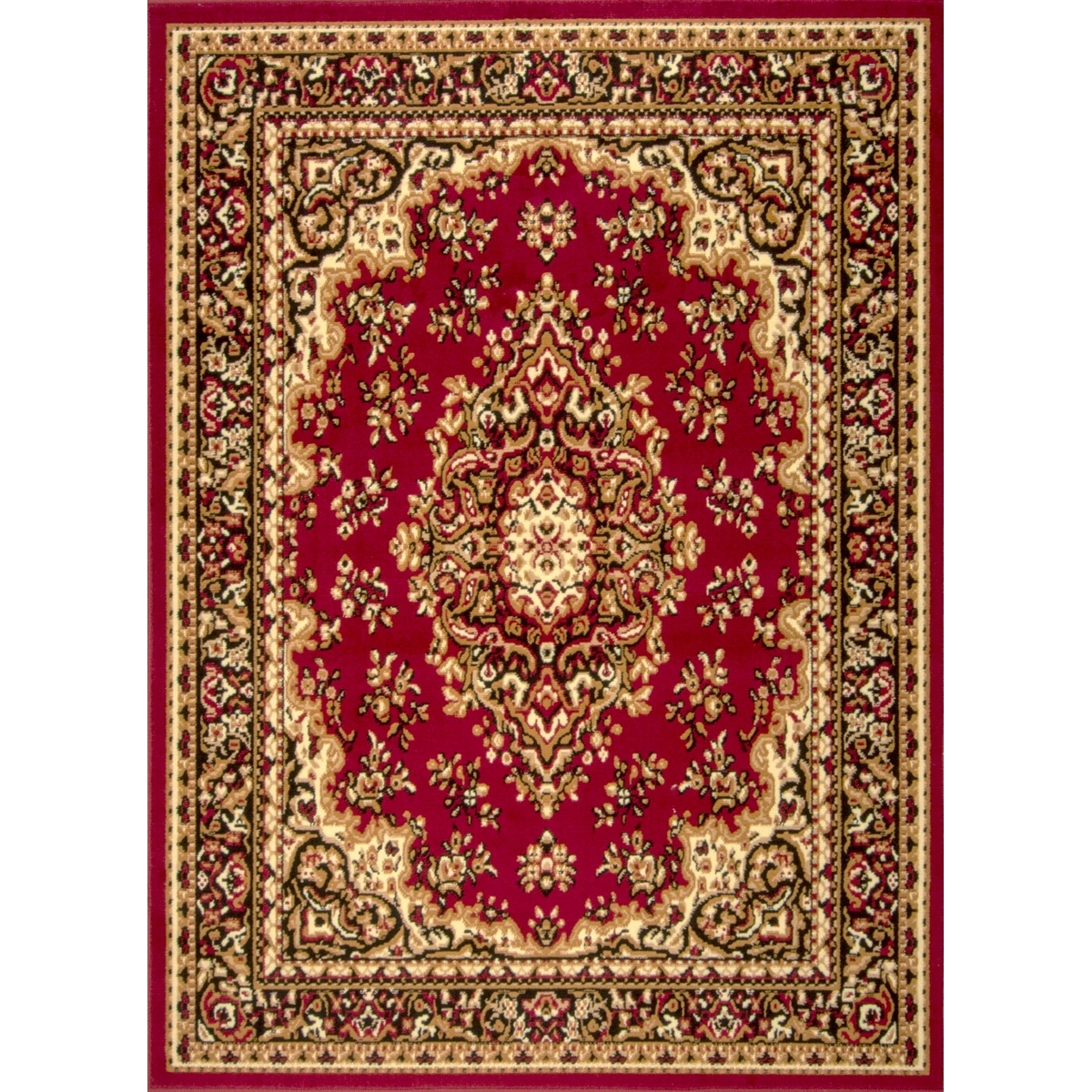 Spoltex Kusový koberec Samira 12001 red, 60 x 110 cm