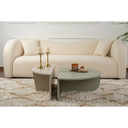 Couchtisch Orion Green and Stone