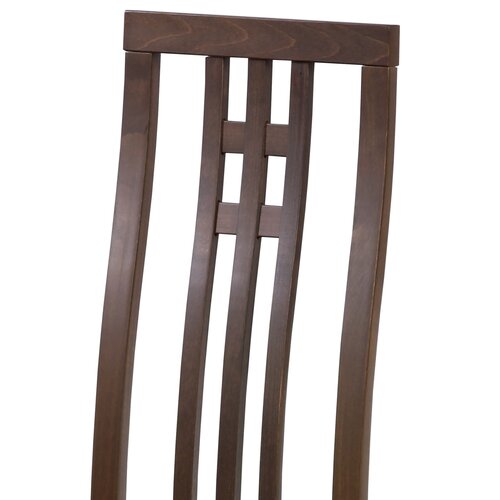 Scaun de sufragerie din lemn masiv BC-2482, nuc