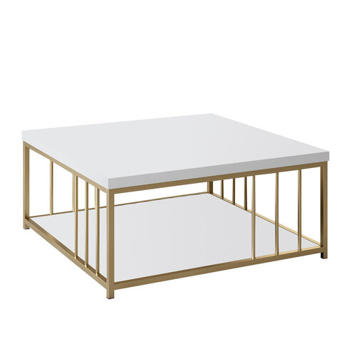 Couchtisch Zenn White and Gold