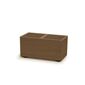 MADERA CASE ECO WOOD virágtartó 77 cm, barna