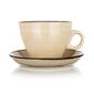 Banquet Tasse mit Untertasse PALAS, 290 ml, creme