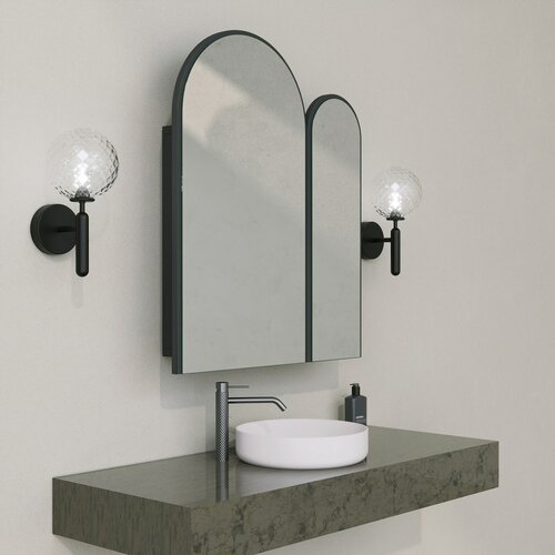 Badezimmerschrank mit Spiegel Classe Black