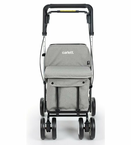 Carlett Senior Comfort nakupovalna torba nakolesih 29 l, siva
