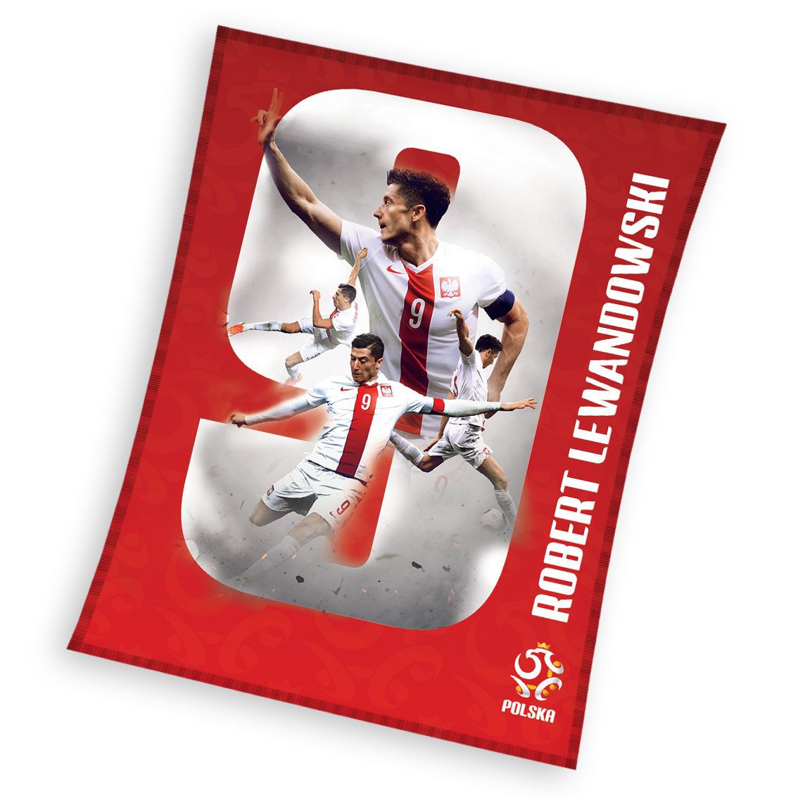TipTrade Deka Polska Lewandowski, 110 x 140 cm