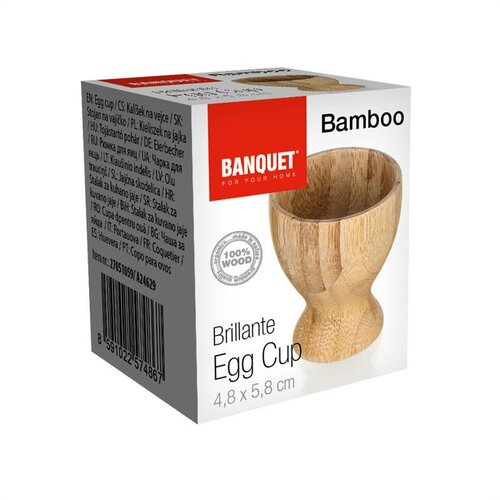 Banquet Stojan na vajíčko BRILLANTE Bamboo