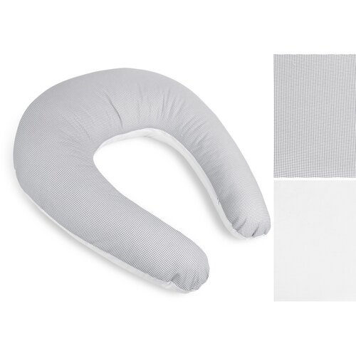 Bellatex Pernă de alăptare Bones gri , 180 cm