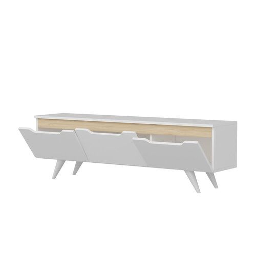 TV-Lowboard Prag White