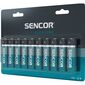 Sencor SBA LR6 alkalická batéria AA, 10 ks
