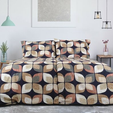 B.E.S. Petrovice Pościel z kory Top Class Autumn leaf, 140 x 200 cm, 70 x 90 cm