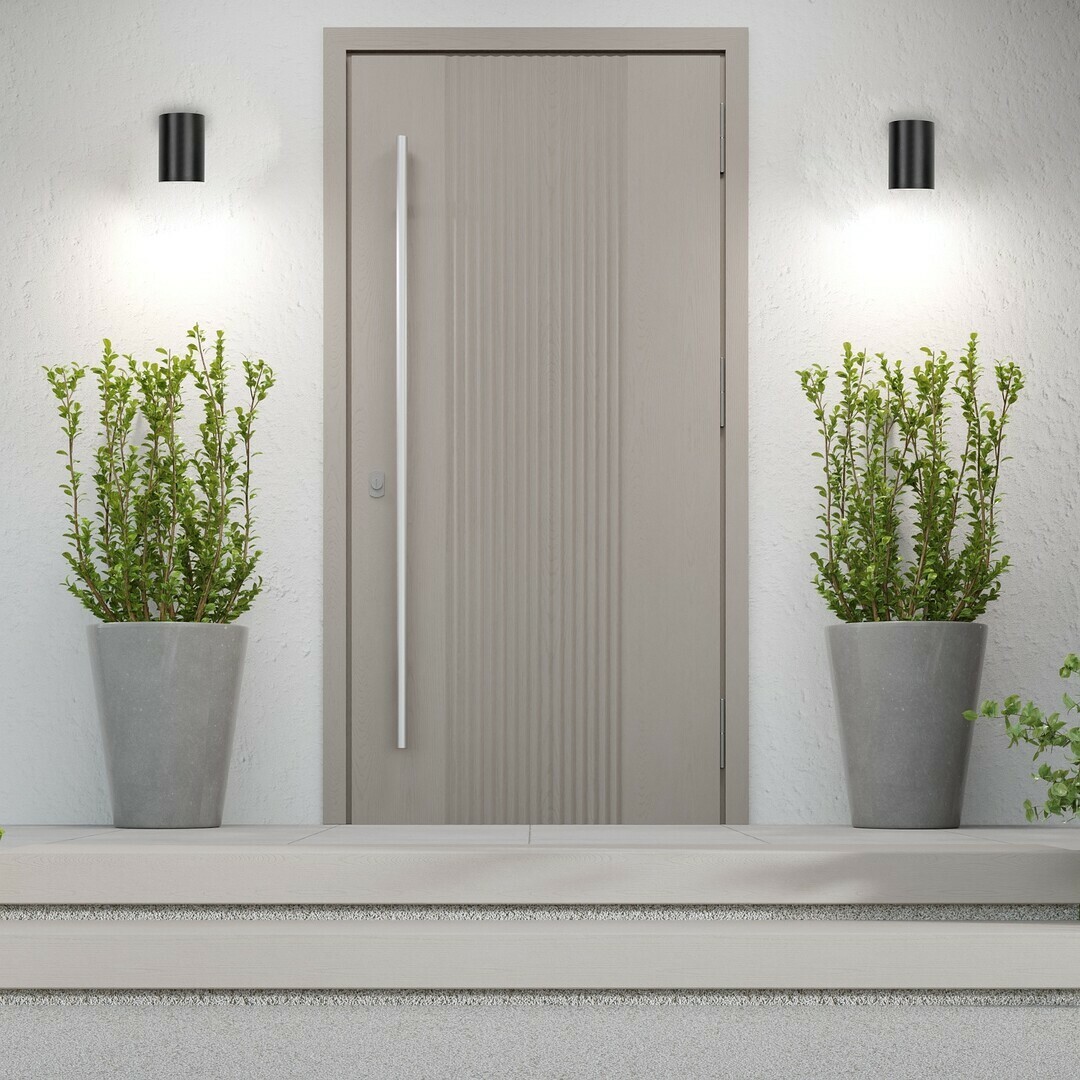 Rabalux 77154 venkovní nástěnné LED svítidlo Urfa, 9W, IP65, černá, 11,5 cm - thumb (1)