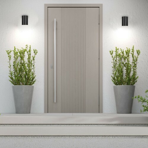 Rabalux 77154 venkovní nástěnné LED svítidlo Urfa, 9W, IP65, černá