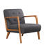 Kreslo Kemer Dark Grey