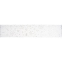 Vánoční ubrus Snowflakes bílá, 155 x 200 cm Vánoční ubrus Snowflakes bílá
