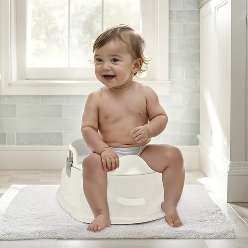 Oliță Dolu 3in1, scaun WC, taburet, bej, 20 x 34,5 x 37 cm