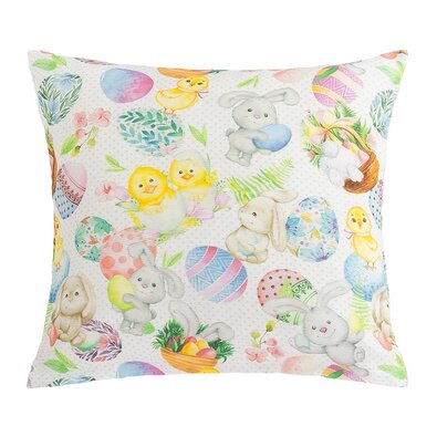 Bellatex Prevleka za blazino EMA VelikonoceZajček, Piščanček, 45 x 45 cm