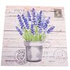 Slika na platnu z lavando Post Card, 40 x 40 cm