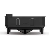 Simplehuman Geschirrabtropfgestell Compact, Stahl, Kunststoff, FPP, Schwarz