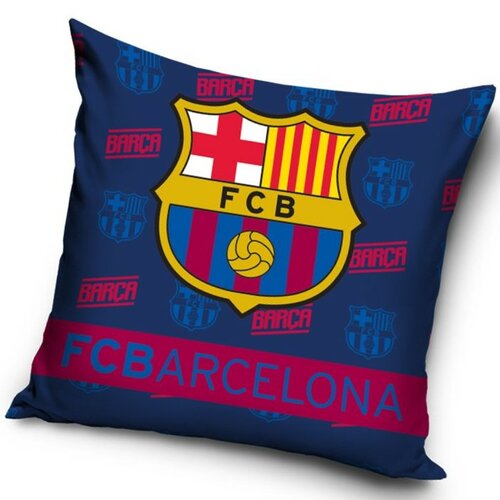 Vankúšik FC Barcelona - Barca, 40 x 40 cm