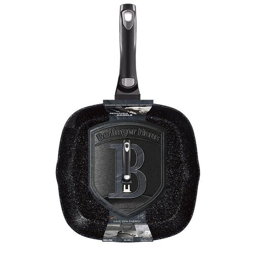Berlinger Haus Žar s snemljivim ročajem Carbon PROLine, 28 cm