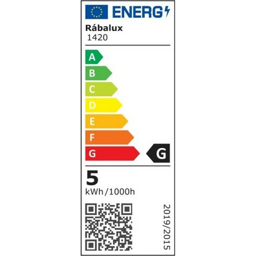 Rabalux Dekoratívna LED filament žiarovka s točeným vláknom, dymové sklo, E27, G95, 5 W, 200lm
