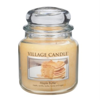 Village Candle Vonná svíčka ve skle, Javorový sirup - Maple Butter, 397 g, 397 g