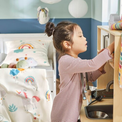 s.Oliver Junior odeja mavrična, 75 x 100 cm