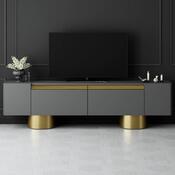 Televizní stolek Bohem Anthracite and Gold