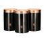 Berlinger Haus 3-delni set posod Black RoseCollection