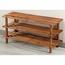 Raft pentru pantofi Kesper 69733 cu 3 rafturi,închis, 77 x 40 x 26 cm