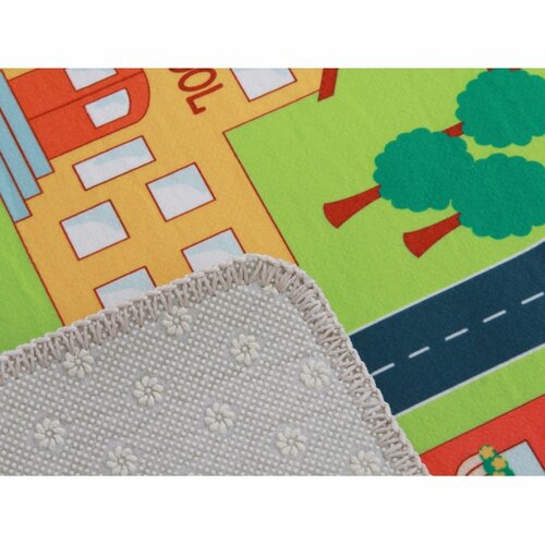 Dětský koberec Ebel město, 130 x 200 cm