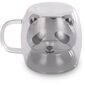 Lamart LT9126 2-dielna súprava pohárov Bear Vaso, 230 ml, čierna