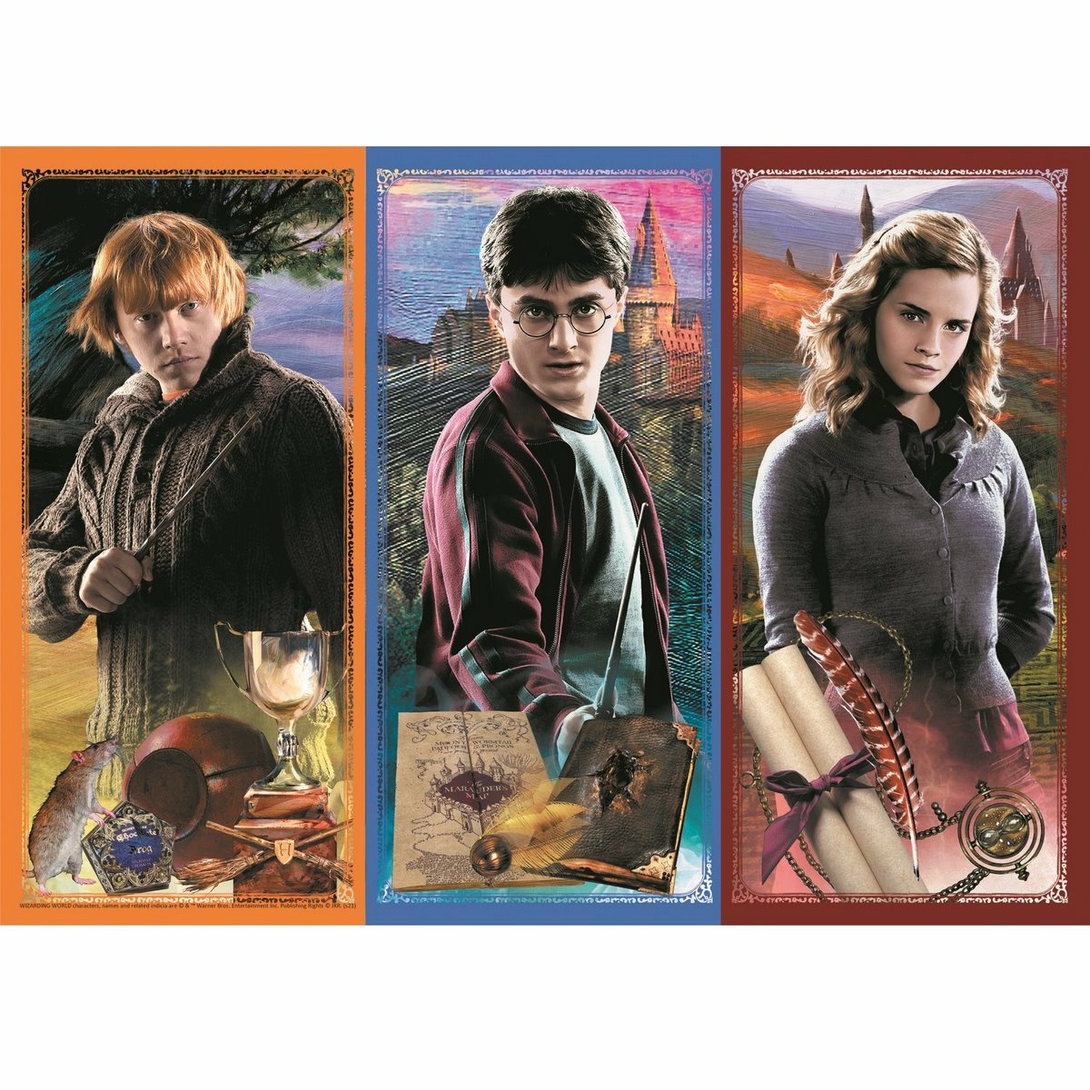 Trefl Puzzle Harry Potter Ve světě magie a kouzel, 200 dílků - thumb (1)