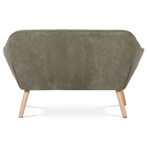 Dwuosobowa sofa AK-322 LAN2, brązowa