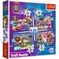 Trefl Puzzle PAW Patrol Helden, 4in1 (35, 48, 54, 70 Teile)