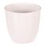 Vase de flori din ceramică Teracotă, diametru 10cm, alb