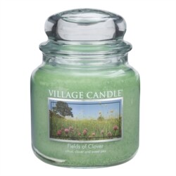 Village Candle illatgyertya Zöld mező  - Fields of Clover, 397 g