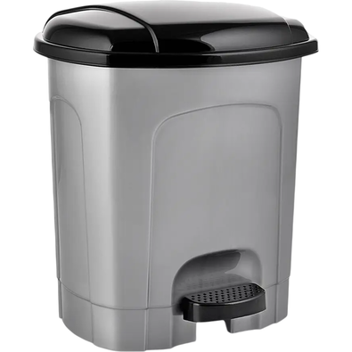 Orion Pedálový odpadkový koš 5,5 l, šedá