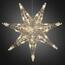 Vánoční 7 cípá hvězda pr. 45 cm, 32 LED